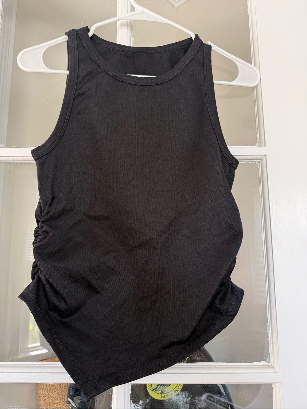 Everyday Scoop Neck Tank Top in Black